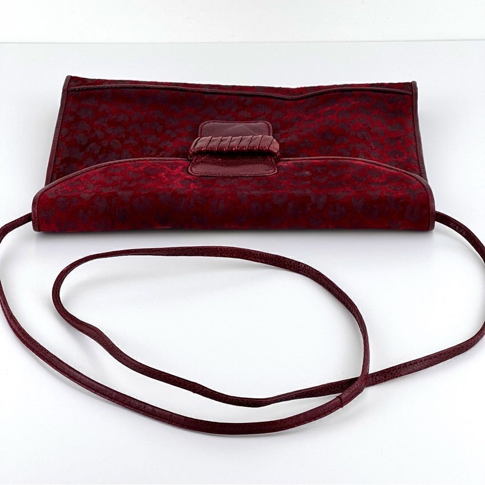Vintage Susan Gail Red Retro Crossbody Purse - Picture 4 of 11